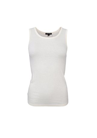 Black Colour - BCTea Tank Top - Off White 